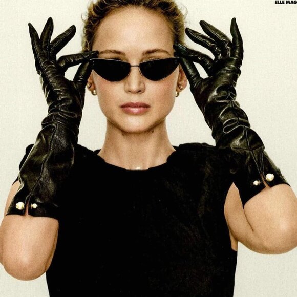 Dior MISSDIOR B1U H4C0 Sunglasses Gunmetal Cat Eye Frame, Green Lenses - Picture 8 of 11